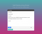 Want your Gmail Messages to Self-destruct? There’s a Chrome Extension for That…