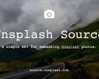Unsplash Source - A Simple API for Embedding Hi-res Unsplash Photos