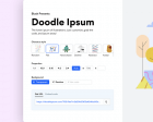 Doodle Ipsum - The Lorem Ipsum of Illustrations