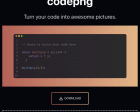 Codepng - Create Awesome Pictures from your Source Code