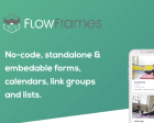 FlowFrames - No-code Web Pages for Events, Link Groups, Lists & Forms
