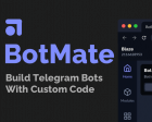 BotMate - Build Powerful Telegram Bots with Custom Codes and Plugins