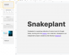 Snakeplant - Vector Icons for Google Slides