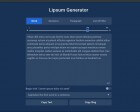 Lipsum Generator - Generate Lorem Ipsum Dummy Text in a Drop of a Hat