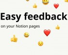 Notion Reactions - Easy Feedback on your Notion Pages