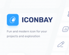 Iconbay 1.0 - Fun and Modern Icon for your Projects with Multiple Styles
