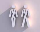 Redesigned Ladies’ Restroom Icon Cleverly Skirts the Skirt