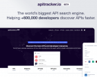 API Tracker - IMDB for APIs, the World's Biggest API Search Engine