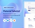 Material Tailwind V2 - Components Library for Tailwind CSS & Material Design