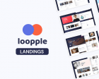 Loopple Landings - 40+ Ready to Use Templates for any Industry