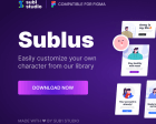 Sublus 1.0 - Customizeable Illustration Library