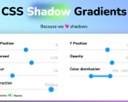 Gradient Shadows - CSS Gradient Shadows Generator